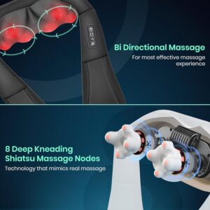 Shiatsu Shoulder and Neck Massage Machine - Electric