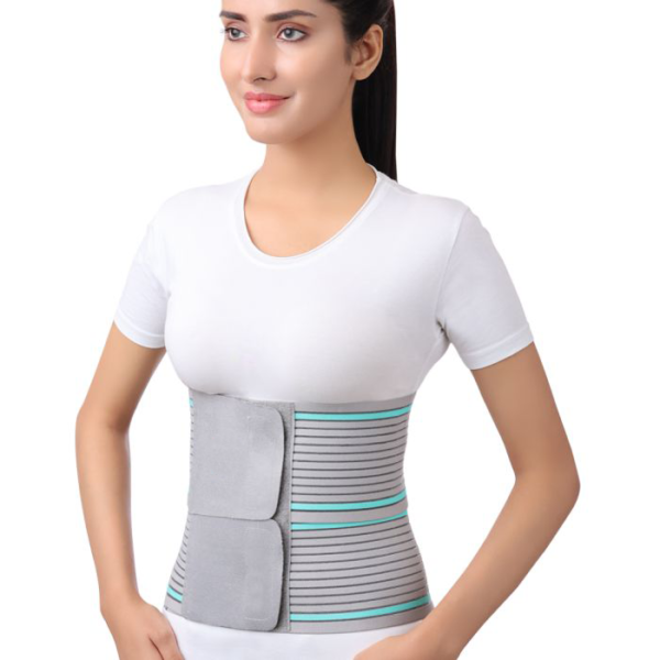 Figure Fine Abdominal Belt - An adjustable and supportive belt designed to provide abdominal compression and support, helping to reduce pain and improve posture.