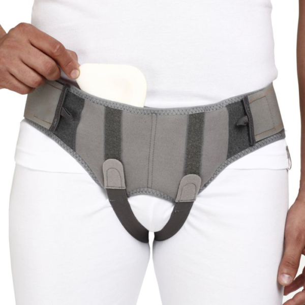 A comfortable and supportive hernia belt by Figure Fine, designed for everyday use.