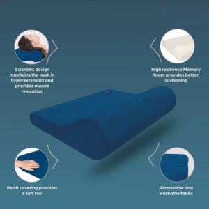 Cervical Memory Foam Pillow - Regular