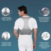 Posture Corrector - Comfortable and customizable support for better posture.