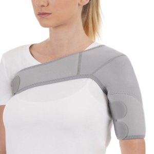 Shoulder Support (Neo) by Figure Fines - Provides compression, warmth, and stability for shoulder joint care