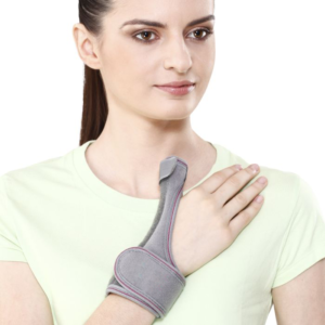 Thumb Spica Splint providing joint support and immobilization for thumb, ideal for injuries and arthritis treatment.